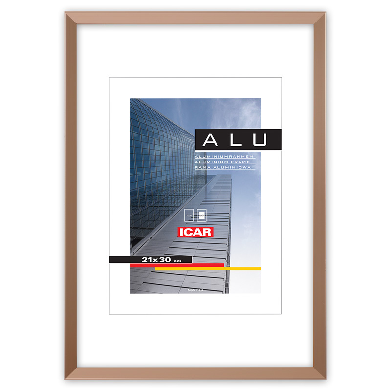 Aluminiumrahmen ALU IP 3 gold